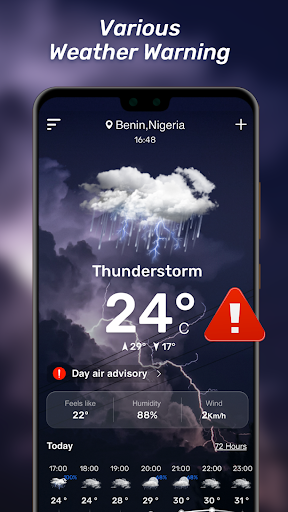 Local Weather Forecast -Widget - Image screenshot of android app