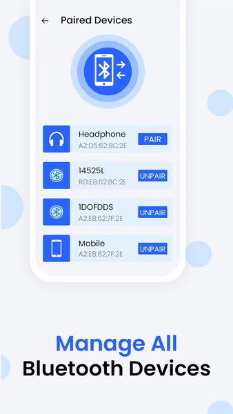 Bluetooth Pair Auto Connector - Image screenshot of android app