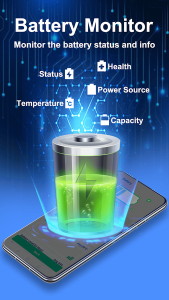 CPU Monitor - temperature - عکس برنامه موبایلی اندروید