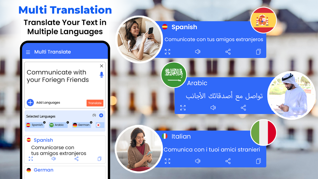 Translate Camera All Languages - Image screenshot of android app