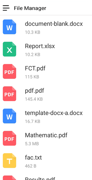 My Files - عکس برنامه موبایلی اندروید