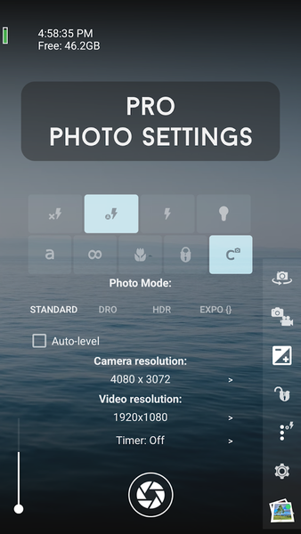 Lite DSLR Camera - عکس برنامه موبایلی اندروید