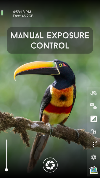 Lite DSLR Camera - عکس برنامه موبایلی اندروید