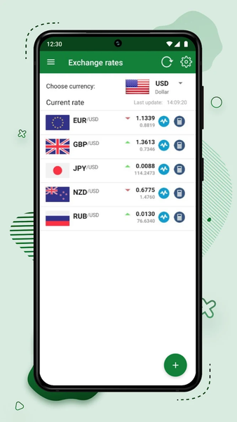 Forex currency converter - Image screenshot of android app