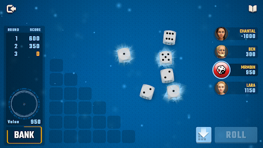 Farkle 10000 - Dice Game - Gameplay image of android game