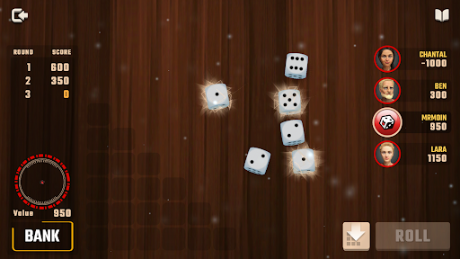 Farkle 10000 - Dice Game - Gameplay image of android game