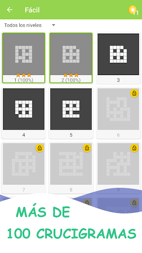 Crucigrama en español - عکس بازی موبایلی اندروید