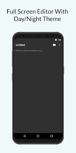 Text Editor - Image screenshot of android app