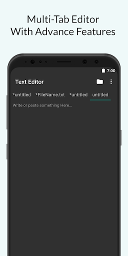 Text Editor - Image screenshot of android app