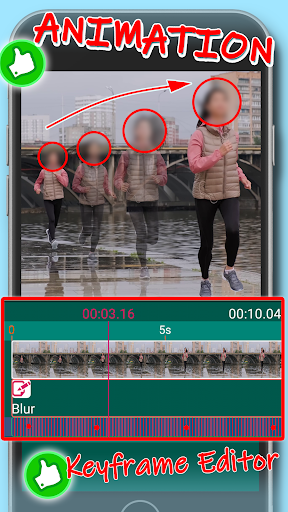 Partial Blur Video Editor - عکس برنامه موبایلی اندروید