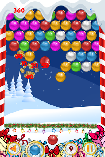 Christmas games Bubble shooter - عکس بازی موبایلی اندروید