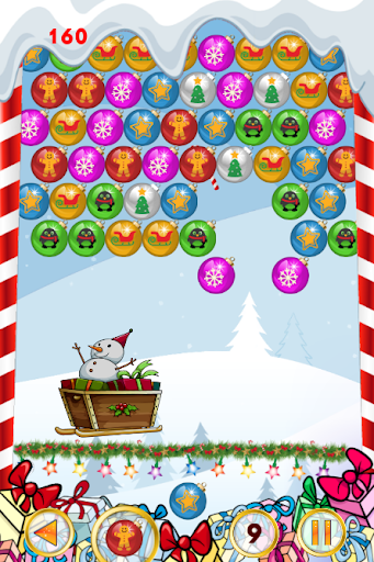 Christmas games Bubble shooter - عکس بازی موبایلی اندروید