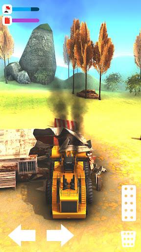 Bulldozer 3D - Image screenshot of android app