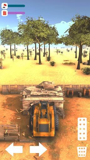 Bulldozer 3D - Image screenshot of android app