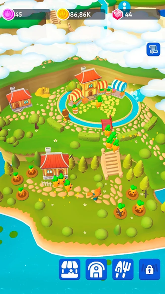 Garden Evolution Idle Tycoon - Gameplay image of android game
