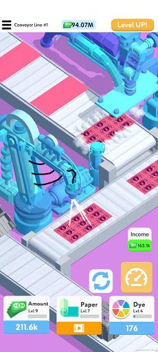 Idle Money Factory - Gameplay image of android game