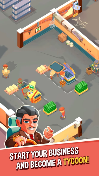 Illegal Money Factory Tycoon - Gameplay image of android game