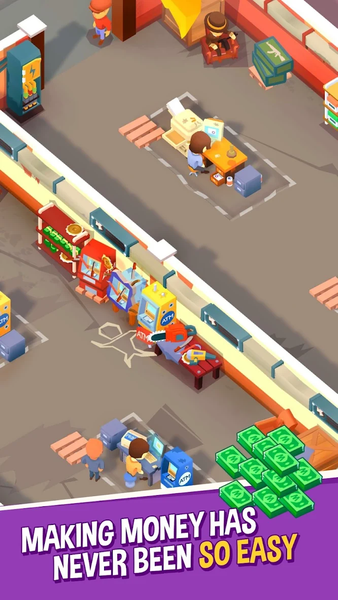 Illegal Money Factory Tycoon - Gameplay image of android game