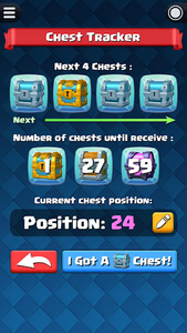 Chest number clash clearance royale