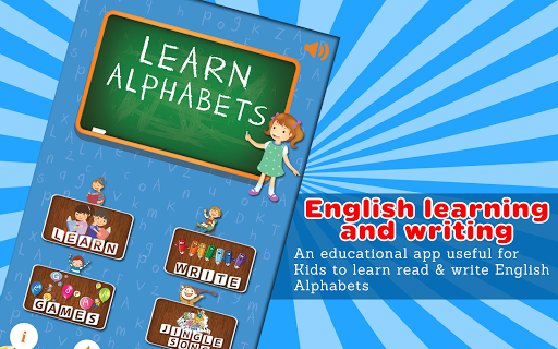 Learning English ABC for Kids - Image screenshot of android app