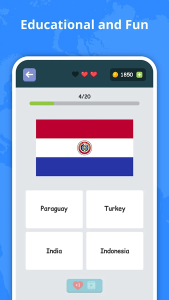 Flags of Countries: Quiz Game - عکس بازی موبایلی اندروید