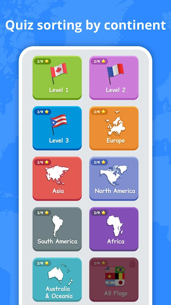Flags of Countries: Quiz Game - عکس بازی موبایلی اندروید