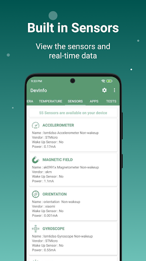 Device Info: View phone info - عکس برنامه موبایلی اندروید