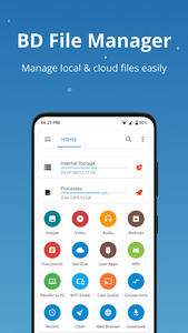 BD File Manager File Explorer - عکس برنامه موبایلی اندروید