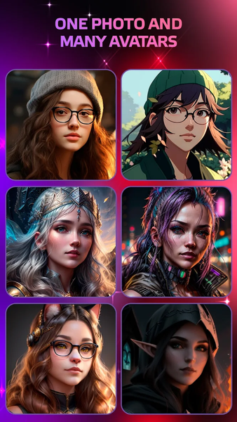 Anime Filter AI Art Generator - عکس برنامه موبایلی اندروید