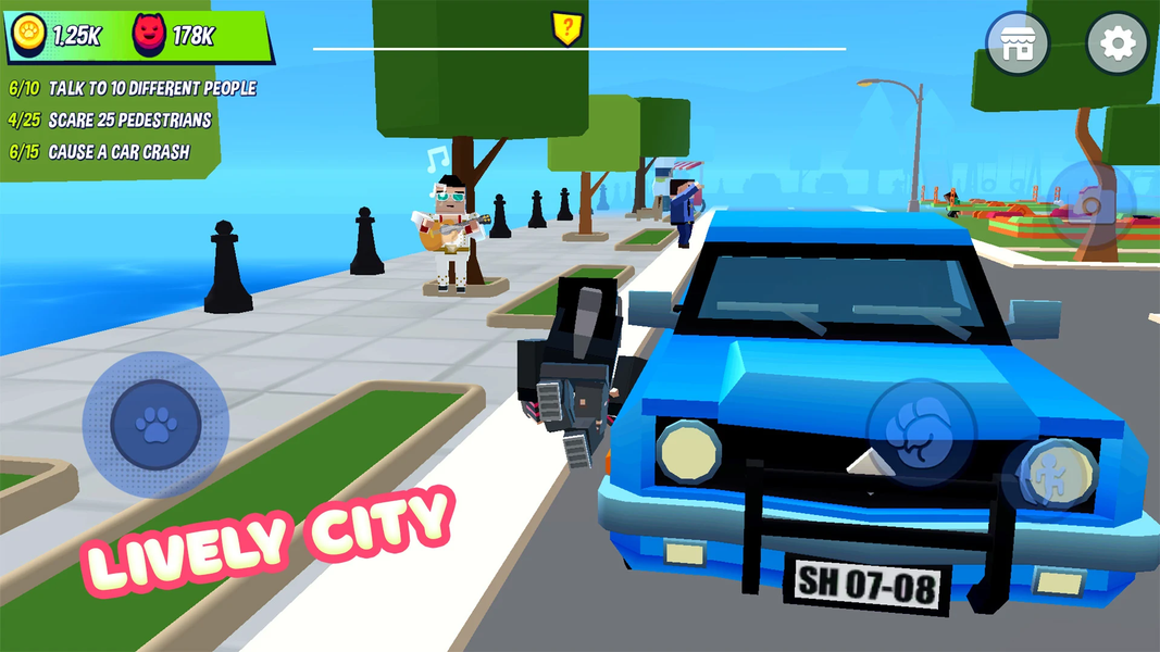 Therian Quadrober Simulator - عکس بازی موبایلی اندروید