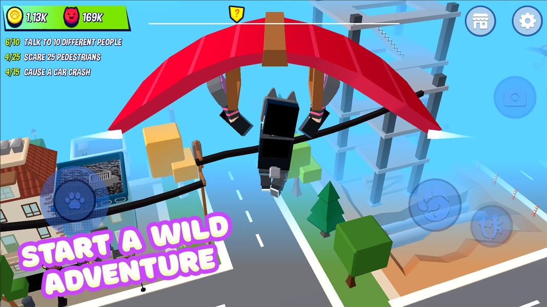 Therian Quadrober Simulator - عکس بازی موبایلی اندروید