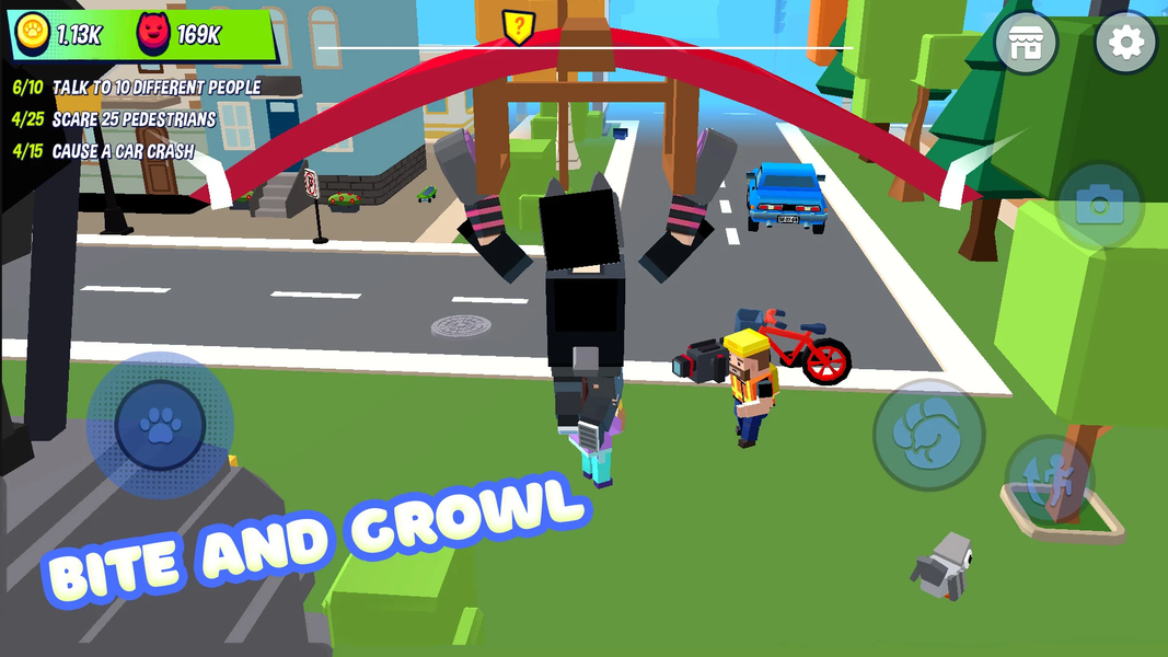 Therian Quadrober Simulator - عکس بازی موبایلی اندروید