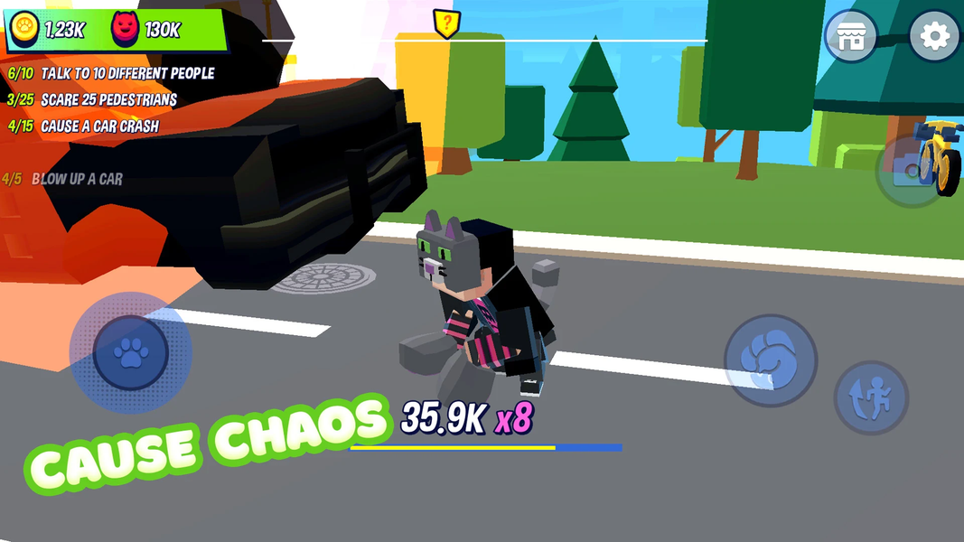 Therian Quadrober Simulator - عکس بازی موبایلی اندروید