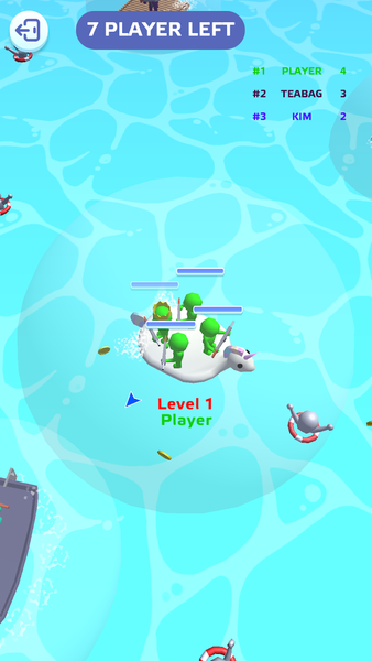 Raft Sea Wars io - عکس بازی موبایلی اندروید