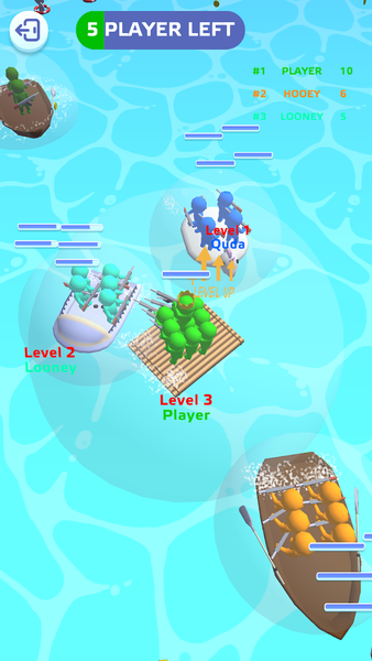 Raft Sea Wars io - عکس بازی موبایلی اندروید