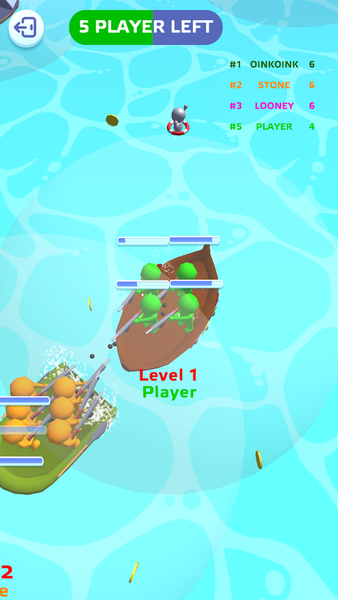 Raft Sea Wars io - عکس بازی موبایلی اندروید