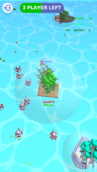 Raft Sea Wars io - عکس بازی موبایلی اندروید