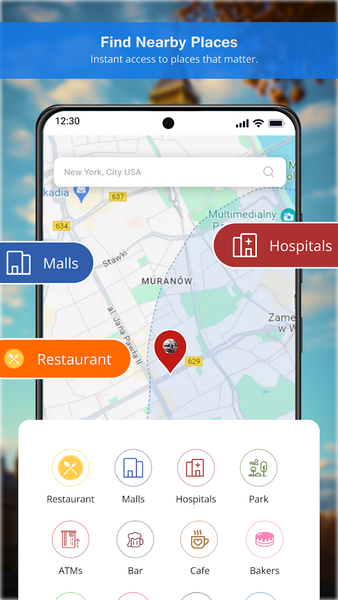 Earth Map: Live Satellite View - عکس برنامه موبایلی اندروید