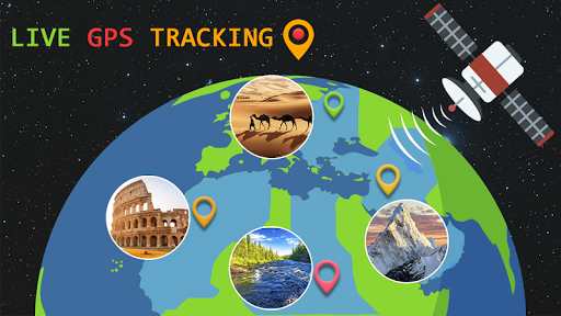 Live Earth Map-Street View Map - عکس برنامه موبایلی اندروید