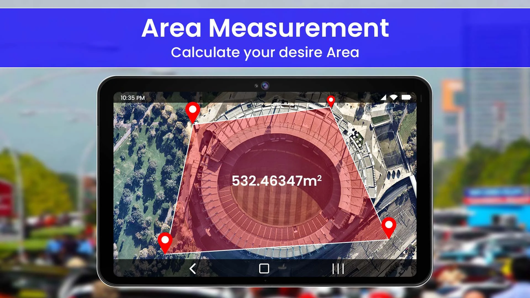 GPS Satellite Map Navigation - عکس برنامه موبایلی اندروید