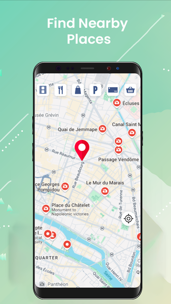 Earth Map - World Map ۳D - عکس برنامه موبایلی اندروید