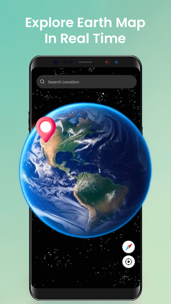 Earth Map - World Map ۳D - عکس برنامه موبایلی اندروید