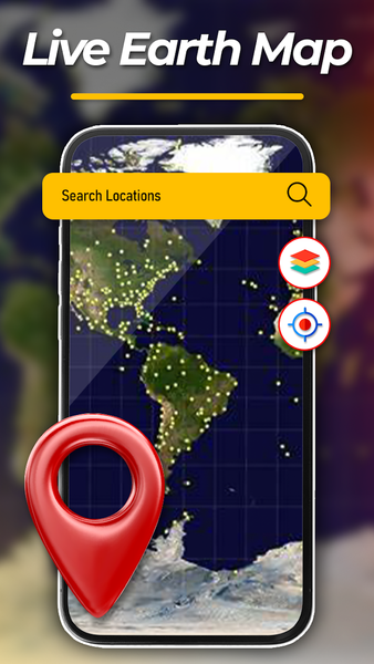 Live Earth Maps 3d View - Image screenshot of android app