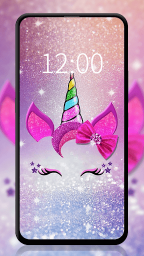 Glitter Live Wallpaper Girls - Image screenshot of android app