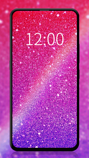 Glitter Live Wallpaper Girls - Image screenshot of android app