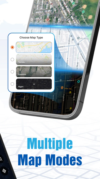 Live Earth Map: GPS Satellite - عکس برنامه موبایلی اندروید