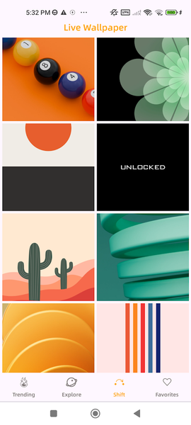Live Wallpaper - عکس برنامه موبایلی اندروید