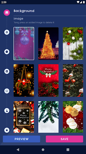 Christmas Tree Live Wallpapers - Image screenshot of android app