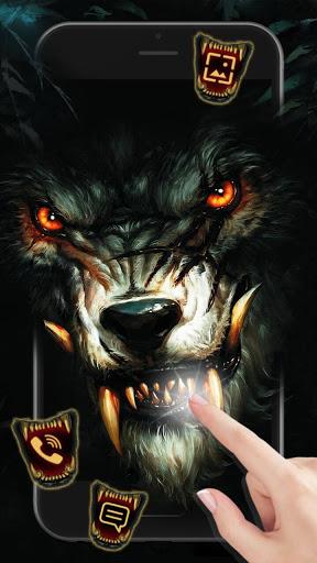 Blood, Wolf, King Theme & Live Wallpaper - Image screenshot of android app