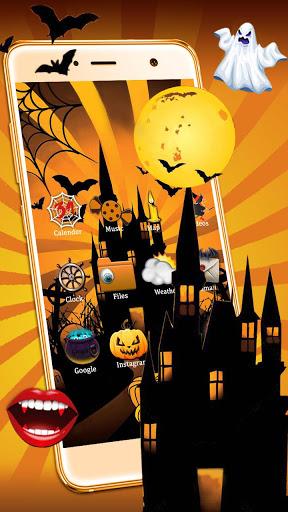 3D, Halloween Themes, Live Wallpaper - Image screenshot of android app